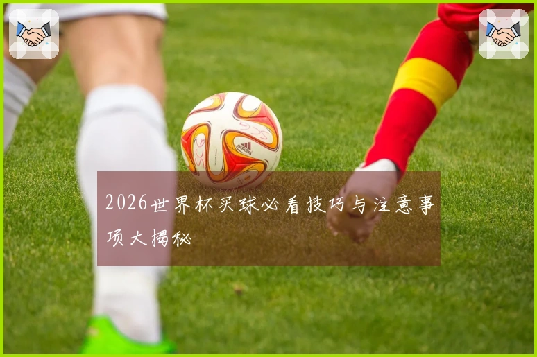 2026世界杯买球必看技巧与注意事项大揭秘